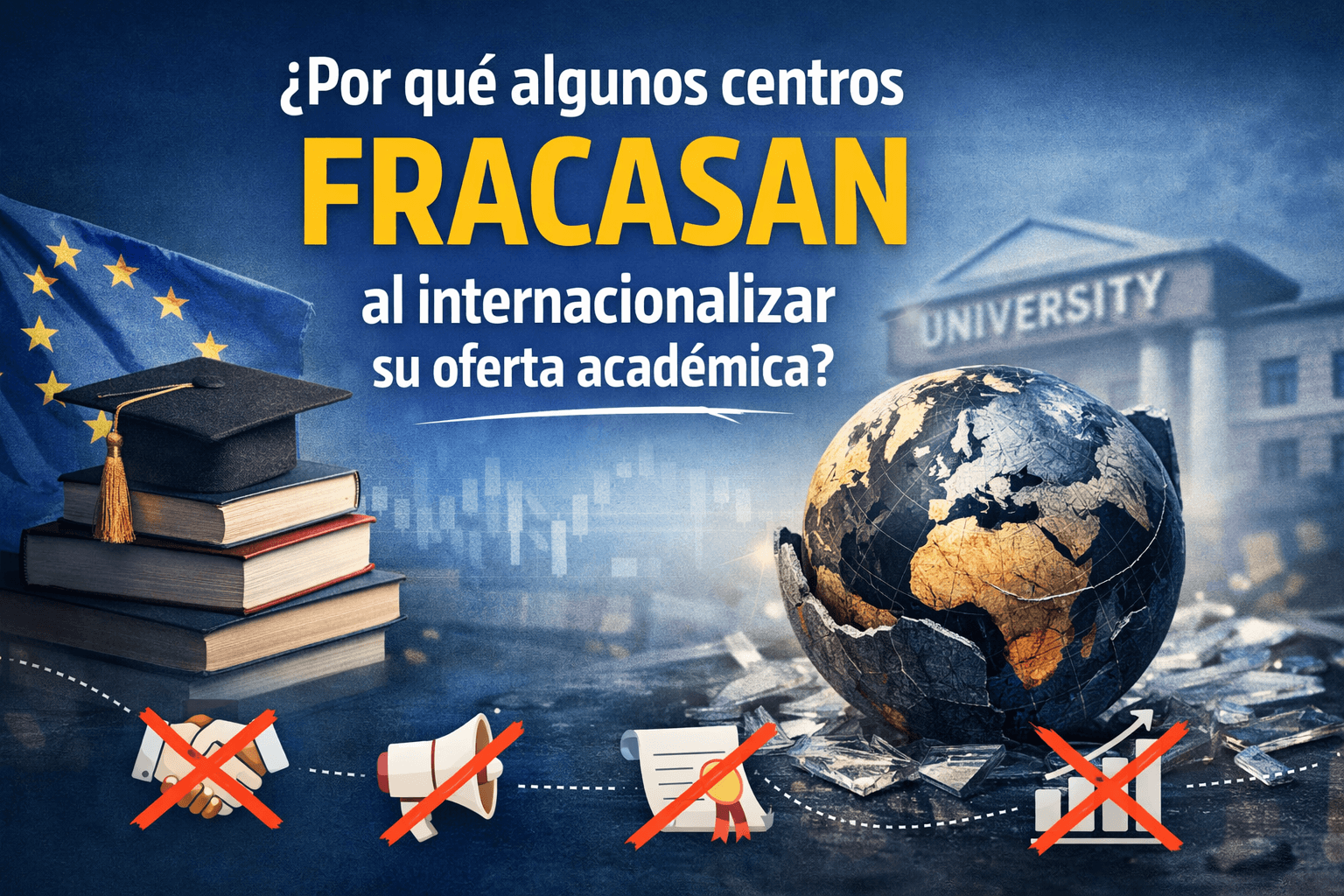 Fracaso al internacionalizar la oferta académica