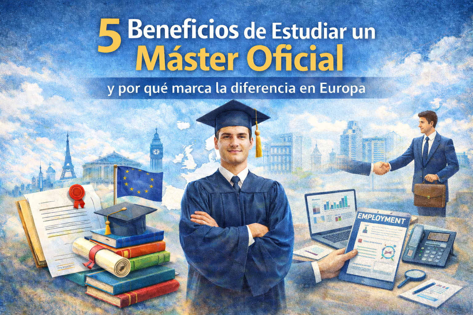 5 Beneficios de estudiar un Máster Oficial