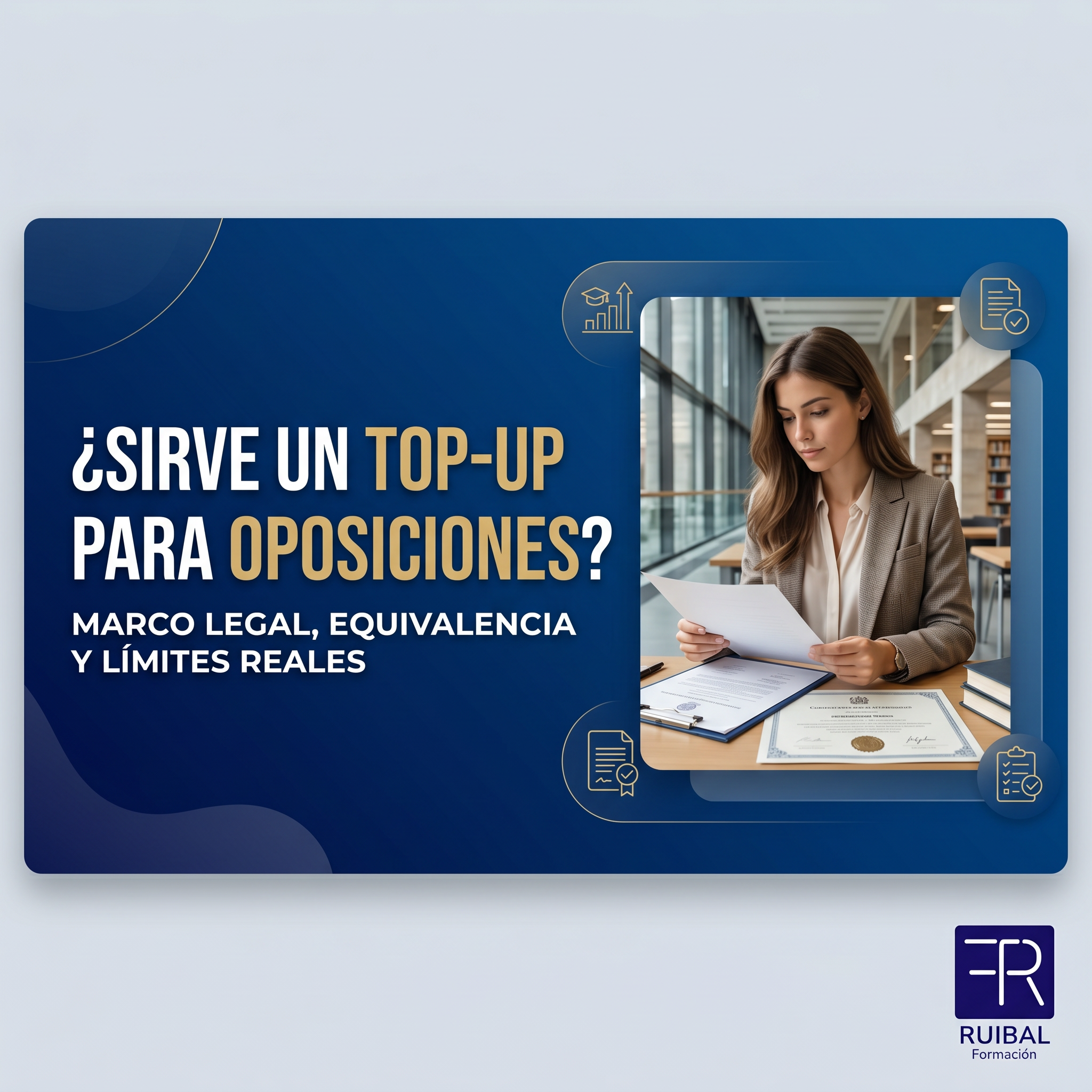 TOP-UP OPOSICIONES RUIBAL FORMACION